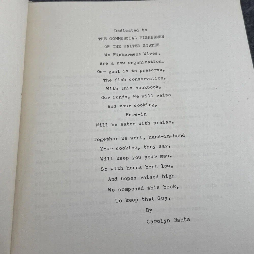 Cook Book Presented by The Fishwives of Charleston, Oregon [1972 · 2nd Printing]